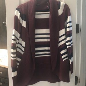 Striped Cardigan